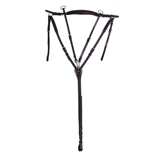 INDIANA RAISED 3 POINT BREASTPLATE WITH RUNNING ATTACHMENT