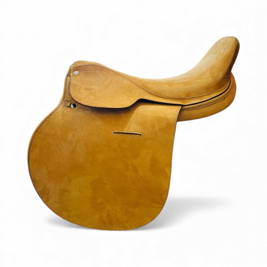 Poloworkshop London Colour full suede Polo Saddle ( made on order )