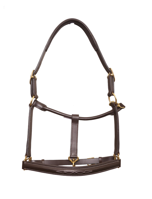 INDIANA RAISED FANCY STITCHED SOFT PADDED HALTER