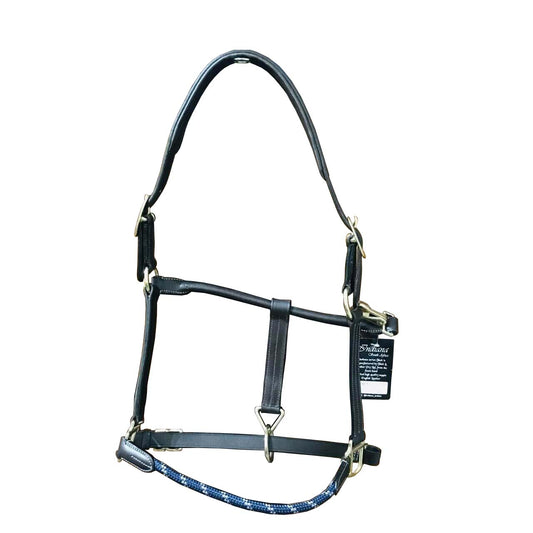 INDIANA  LEATHER ROPE HALTERS