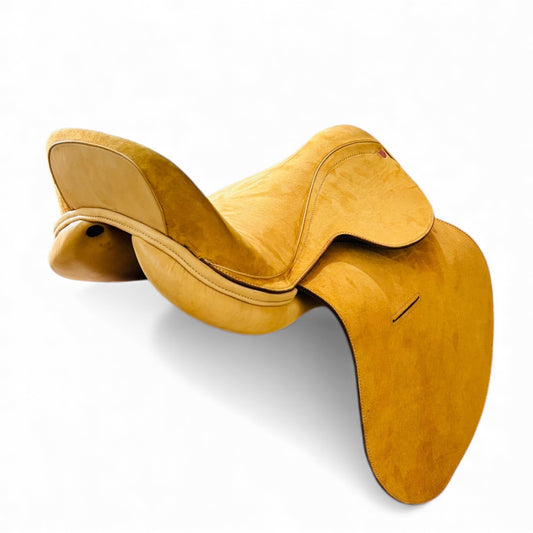 Poloworkshop London Colour full suede Polo Saddle ( made on order )